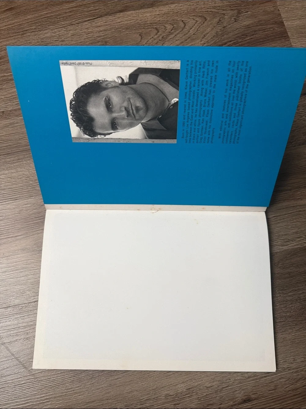 Klaus Gerhart rare out